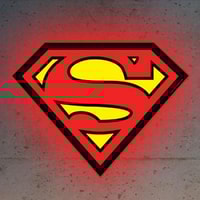 Superman LED Logo Light (Large)
