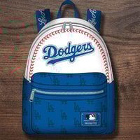 LA Dodgers Baseball Seam Stitch Mini Backpack