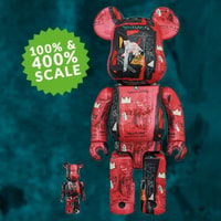 Be@rbrick Andy Warhol X Jean Michel Basquiat #1 100% & 400