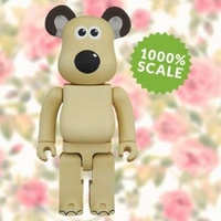 Bearbrick Gromit 1000% Collectible Figure by Medicom Toy ...