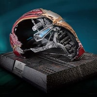 Iron Man Mark 50 Battle Damaged Helmet