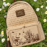 Sepia Pikachu Mini Backpack
