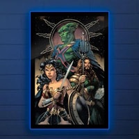 Zack Snyder’s Justice League #59 LED Poster Sign (Large)