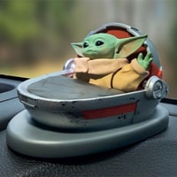 The Child (Grogu) Solar Powered Dashboard Waver