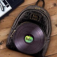 Beatles Let it Be Vinyl Mini Backpack