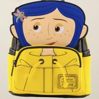 Coraline Raincoat Cosplay Mini Backpack