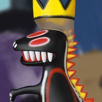 Jean-Michel Basquiat's Dinosaur