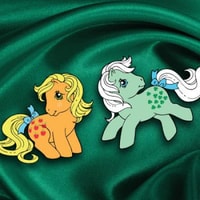 Applejack x Minty Pin Set