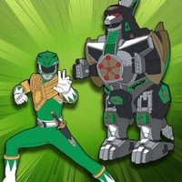 Green Ranger x Dragonzord Pin Set