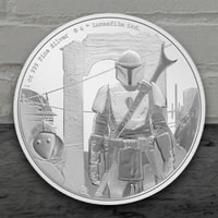 The Mandalorian™ Classic 1oz Silver Coin