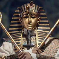 Pharoah Tutankhamun (White)