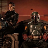 Boba Fett & Fennec Shand on Throne Deluxe