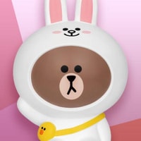 Brown Cony Costume Vinyl Piggy Bank