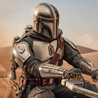 The Mandalorian on Speederbike Deluxe