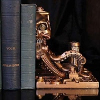 Octonium Mechanical Octopus Bookends