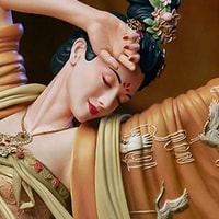 The Flying Princess Crane Statue Elite