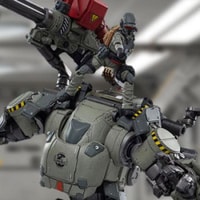 Steel Bone H20 Firepower Mecha (Gray-Green)