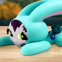 Bunny Kitty (Blue Teal)