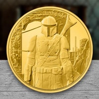 The Mandalorian™ ¼ oz Gold Coin