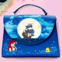 The Little Mermaid Ariel Fireworks Cross Body Bag