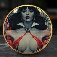 Vampirella (Stanley Artgerm Lau) #2 Gold Coin