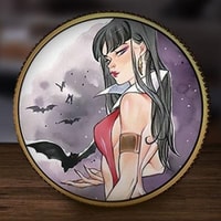 Vampirella (Peach Momoko) Gold Coin