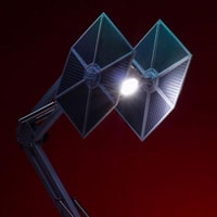 TIE Fighter Posable Desk Light