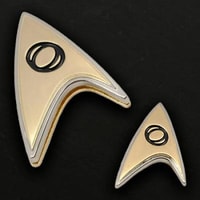 Enterprise Science Badge and Pin Set
