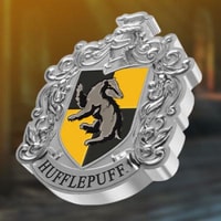 Hufflepuff House Banner 1oz Silver Coin