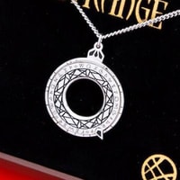 Doctor Strange Rotating Spell Medallion Necklace