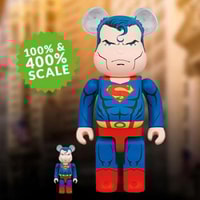 Be@rbrick Superman (Batman HUSH Version) 100% & 400