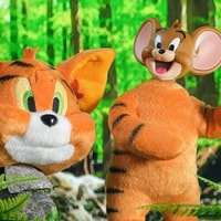 Tom & Jerry Tiger Plush