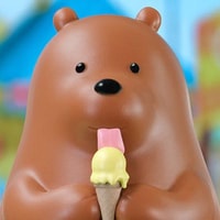 We Bare Bears Ice Cream Lover (Grizzly Version)