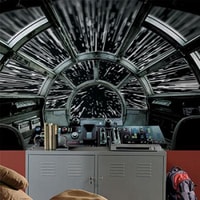 Star Wars Millennium Falcon Wallpaper Mural