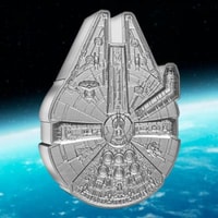 Millennium Falcon 3oz Silver Coin
