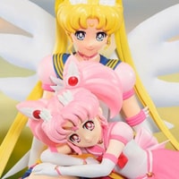Eternal Sailor Moon and Eternal Sailor Chibi Moon