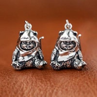 Ewok Earrings