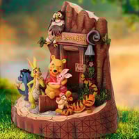 Pooh Carved by Heart