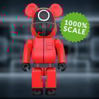 Be@rbrick Squid Game Guard (Circle) 1000%