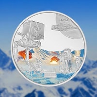 Battle Scenes Hoth 3oz Silver Coin