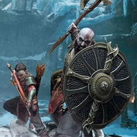 Kratos & Atreus (The Valkyrie Armor Set)