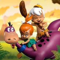 Dino, Pebbles and Bamm-Bamm