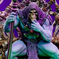 Skeletor on Throne Deluxe
