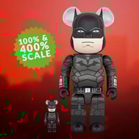 Be@rbrick The Batman 100% and 400% Collectible Set by