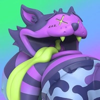 Droopy Cat (Trippy Edition)