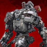 Steel Bone 09 Fighting Mecha (Silver Guardian)