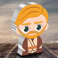Young Obi-Wan Kenobi 1oz Silver Coin