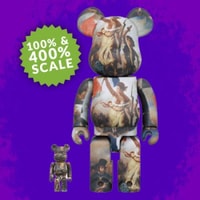 Be@rbrick Eugène Delacroix "Liberty Leading the People" 100% & 400%