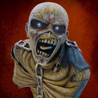 Iron Maiden Piece of Mind Bust Box