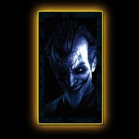 Batman Arkham Asylum Villain LED Mini-Poster Light